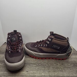 Vans Half Cab MTE Gore-Tex Sneakerboot Chocolate Brown Mens Sz 6.5 Wms 8 New